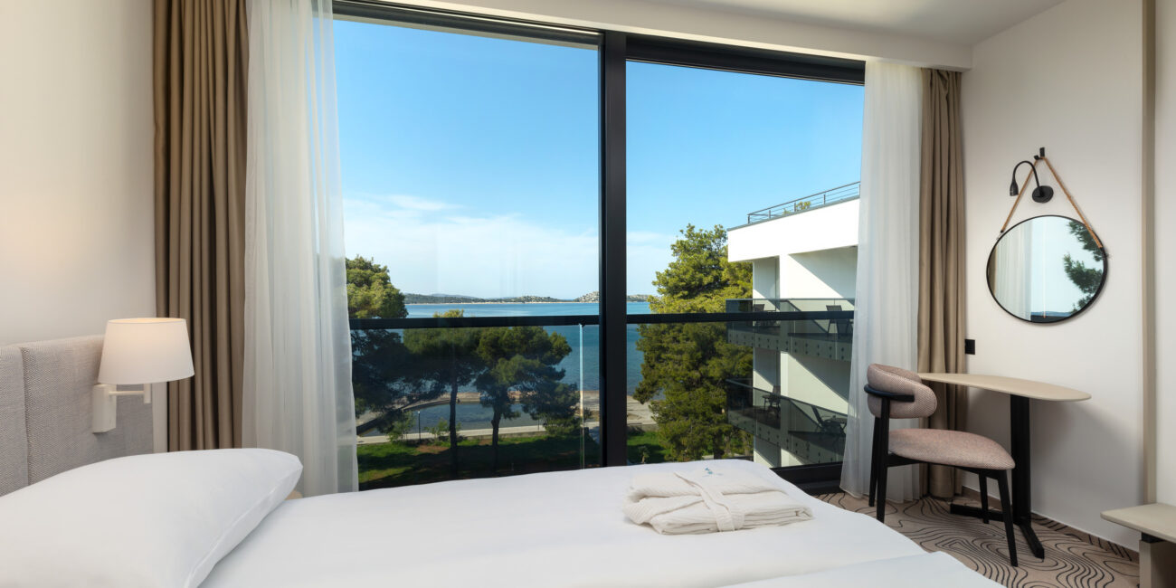 SeeSea Hotel Vodice Doppelzimmer Seeblick